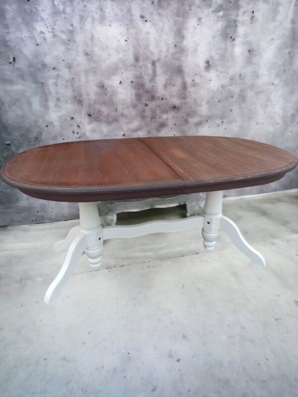 Esstisch Tisch Holz Natur Rustikal Kiefer Groß Ausziehbar Shabby Vintage Upcycling