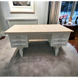 Tisch Schreibtisch Holztisch Shabby Tisch Strand Oskar Vintage Upcycling