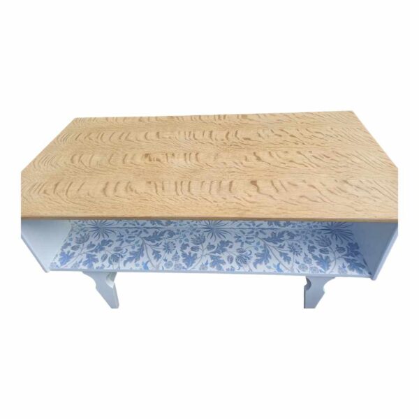 Tisch Schreibtisch Holztisch Shabby Tisch Strand Oskar Vintage Upcycling – Bild 2