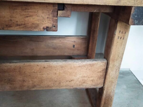 Hobelbank Hobeltisch Arbeitstisch Tisch Vintage Upcycling Berta – Bild 11