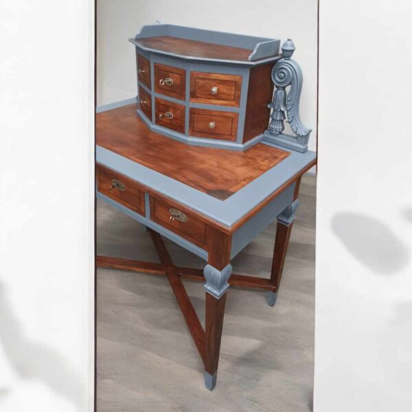 Schreibtisch Schminktisch Tisch  Vintage Shabby Upcycling Otto – Bild 3