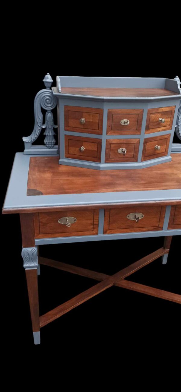 Schreibtisch Schminktisch Tisch  Vintage Shabby Upcycling Otto – Bild 5