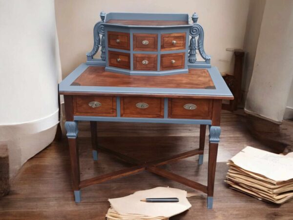 Schreibtisch Schminktisch Tisch  Vintage Shabby Upcycling Otto – Bild 7