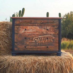 Kommode Auto Klaus Shabby Schraubenschlüssel Rost Schwarz Schubladen Vintage Upcycling