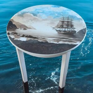 Tisch Holztisch Maritim Küchentisch Shabby Vintage Upcycling