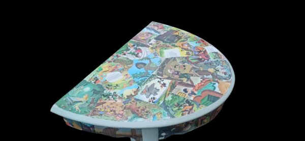 Tisch Holztisch Kindlich Märchen Shabby Vintage Upcycling Max – Bild 6