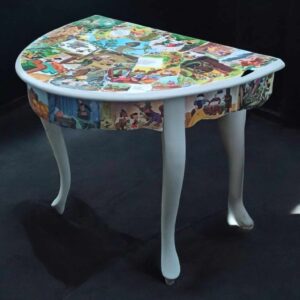 Tisch Holztisch Kindlich Märchen Shabby Vintage Upcycling Max