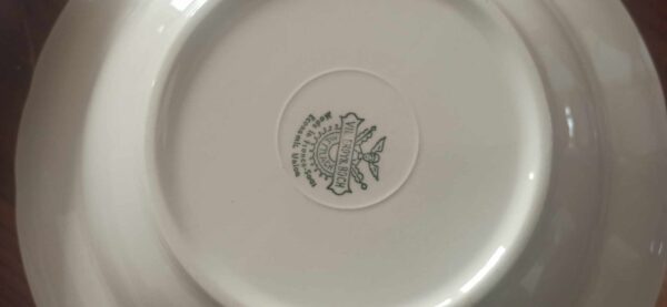 Teller Suppenteller Beige Villeroy&Boch Goldrand 4stück – Bild 5