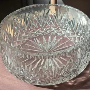 Schale Schüssel Kristallglas Glasschale Groß