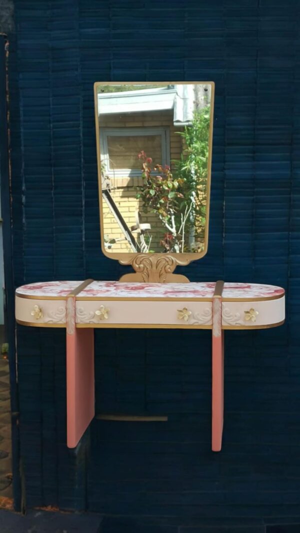 Schminktisch Spiegeltisch Tisch Shabby upcycling Mei – Bild 4