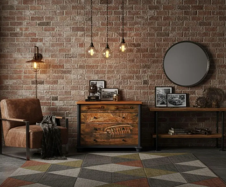 Vintage Kommode „Klaus“ – industrielles Upcycling Unikat – Bild 11