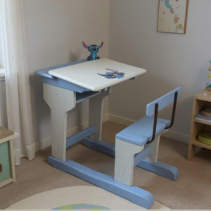 Vintage Schulbank „Anne“ – nostalgische Kinderbank