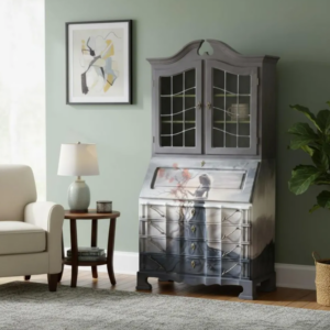 Vintage Sekretär „Alisa“ – einzigartiges Möbelstück mit Beleuchtung