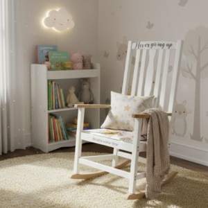 Schaukelstuhl „Kami“ – romantischer Vintage Schaukelstuhl