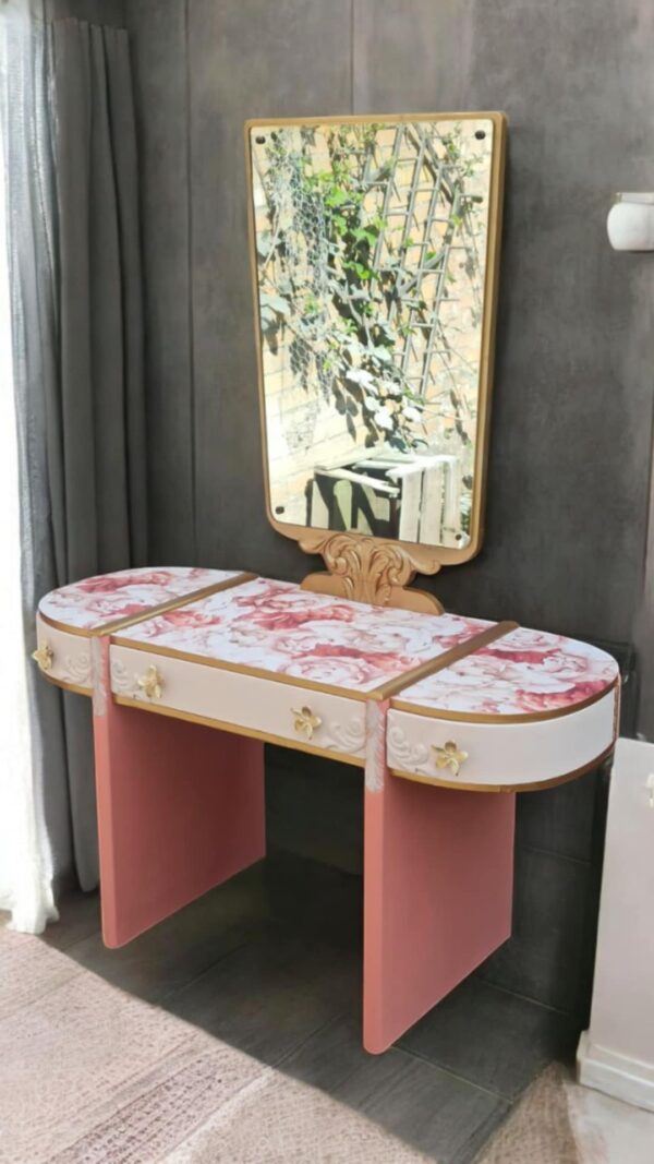 Schminktisch Spiegeltisch Tisch Shabby upcycling Mei – Bild 9