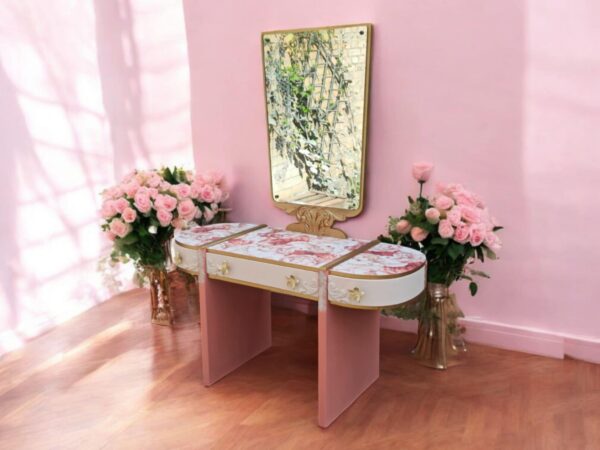 Schminktisch Spiegeltisch Tisch Shabby upcycling Mei