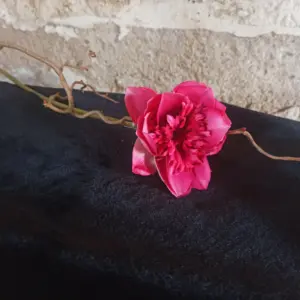 Seerose Einzelstiel rosa  Künstlich Seidenblumen