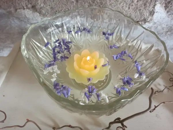 Schale Schüssel Glas Dick Groß Schwer Dekoschale Glasschale – Bild 7