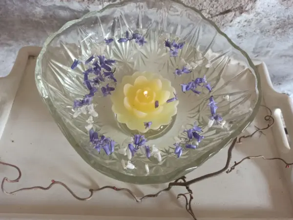 Schale Schüssel Glas Dick Groß Schwer Dekoschale Glasschale – Bild 2