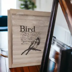 Bild Deko Druck Vogel Bird