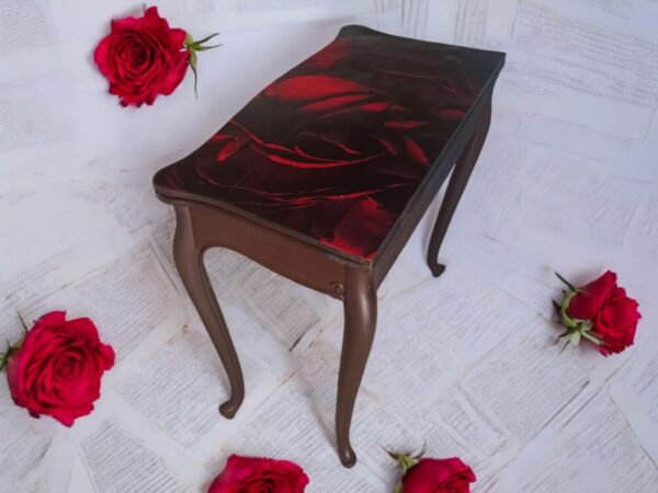 Tisch Spieltisch Klapptisch Shabby Vintage Upcycling Mila – Bild 6