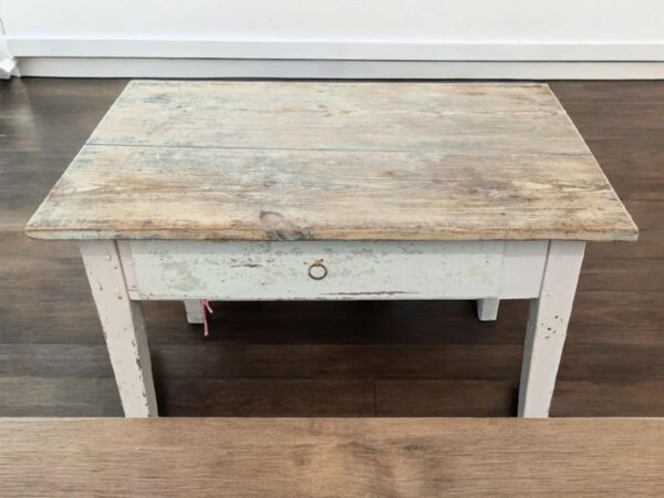 Tisch Küchentisch Arbeitstisch Shabby Holz Upcycling Opa Oskar – Bild 2