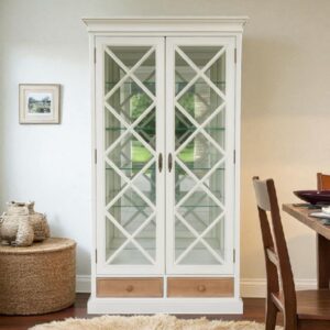 Vitrine Glasschrank Schrank Else Vintage Shabby Upcycling