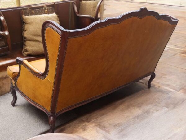 Couch Ledercouch Bank Albert – Bild 4