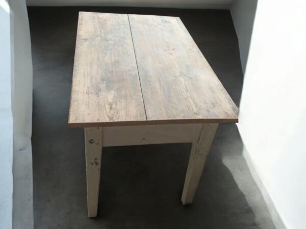 Tisch Küchentisch Arbeitstisch Shabby Holz Upcycling Opa Oskar – Bild 3