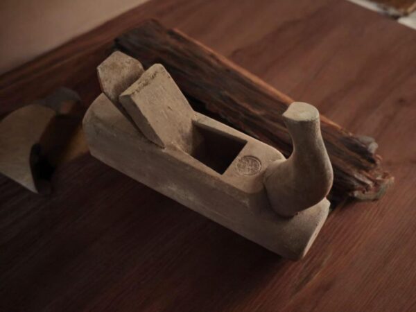 Hobel Retro Shabby Vintage Holzhobel – Bild 5