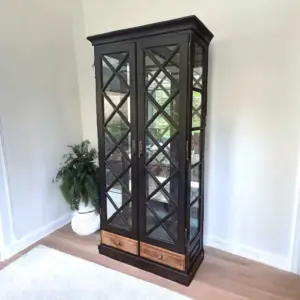 Vitrine Glasschrank Schrank Else Vintage Shabby Upcycling