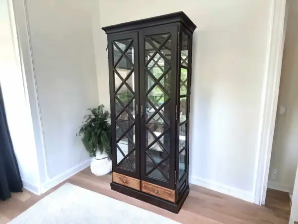 Vitrine Glasschrank Schrank Else Vintage Shabby Upcycling