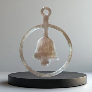 Glasobjekt Glasring Vintage Shabby