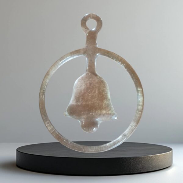 Glasobjekt Glasring Vintage Shabby