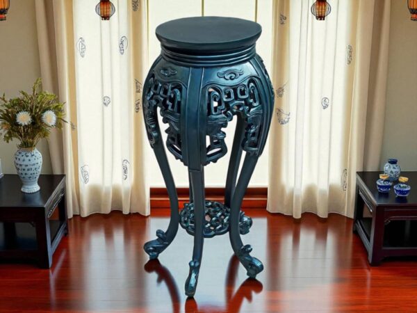 Hocker Mian Asiatischer Design-Hocker Vintage Upcycling