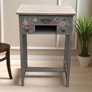 Beistelltisch Nähkästchen Blume Karin Vintage Shabby Upcycling