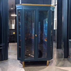 Vitrine Eckschrank Hary Upcycling Vintage