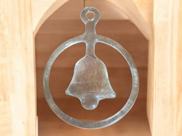 Glasobjekt Glasring Vintage Shabby – Bild 2