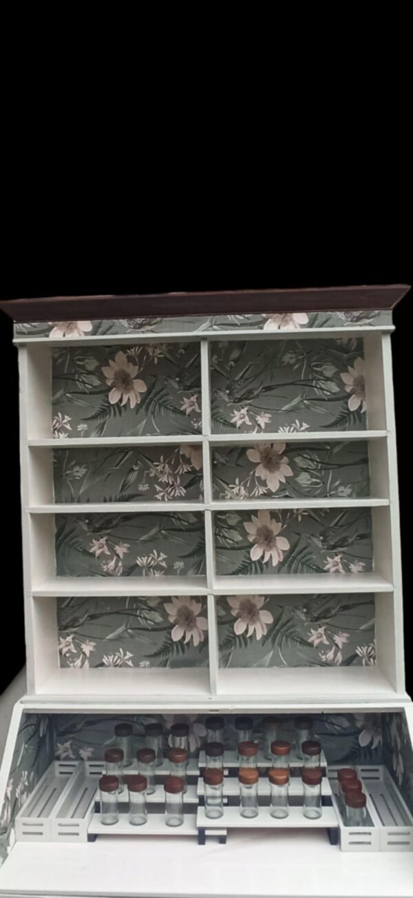 Teeschrank Kräuterschrank Buffet Vintage Upcycling Benno – Bild 11