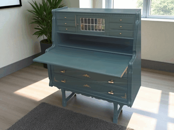 Sekretär Shabby Upcycling Gustav Kommode – Bild 6