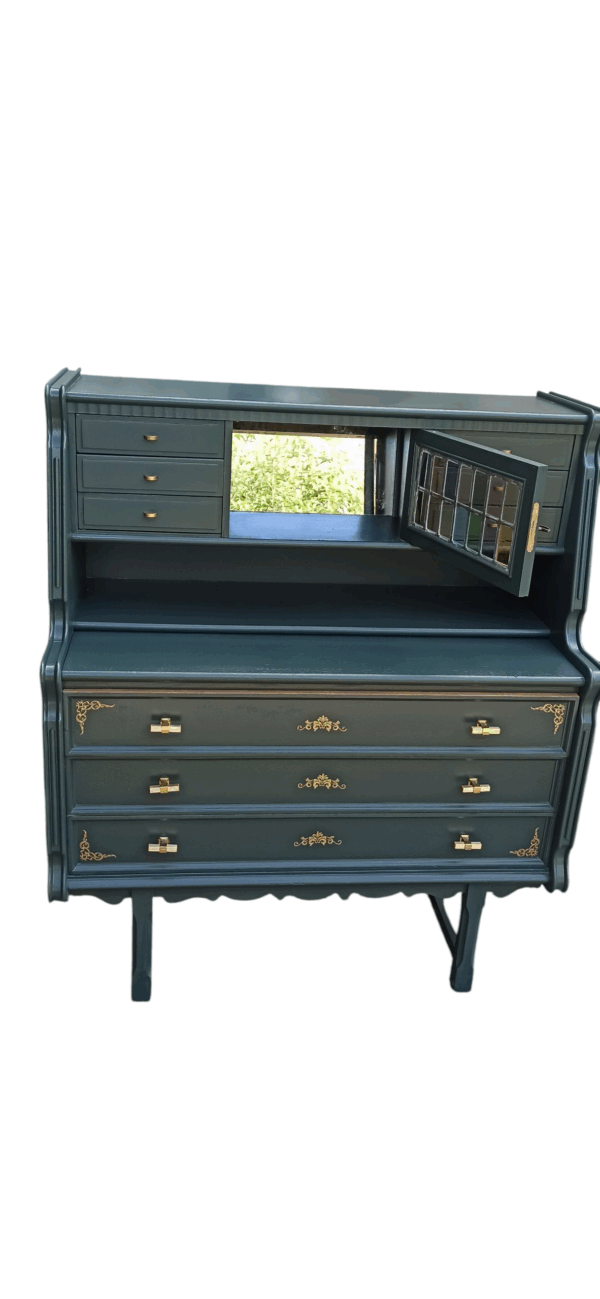 Sekretär Shabby Upcycling Gustav Kommode – Bild 8