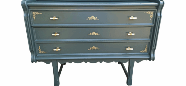 Sekretär Shabby Upcycling Gustav Kommode – Bild 9