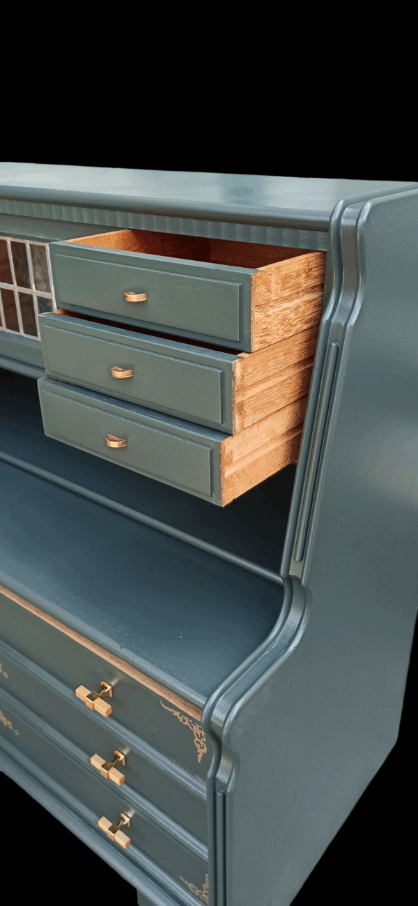 Sekretär Shabby Upcycling Gustav Kommode – Bild 10