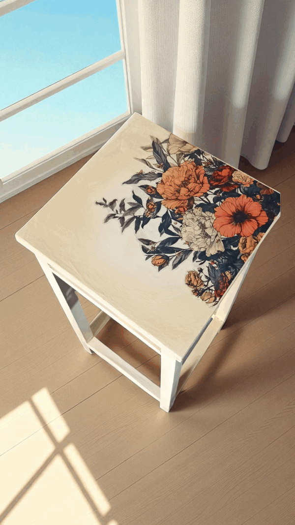 Blumenhocker Upcycling Shabby Vintage Sansi – Bild 6