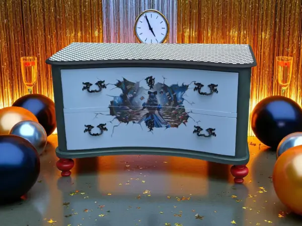 Schubladenkommode Kommode Shabby Vintage Upcycling Mila