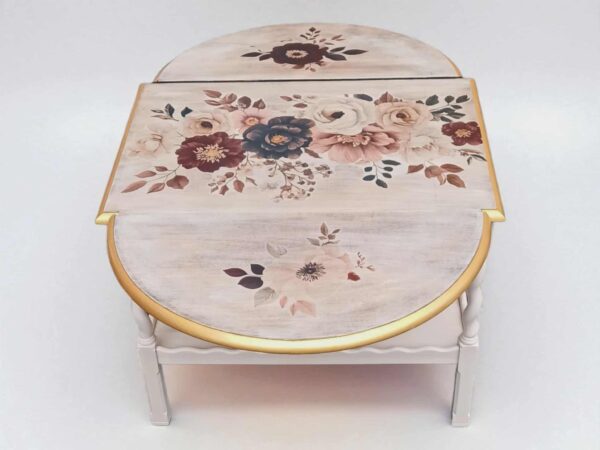 Tisch Beistelltisch Klapptisch Shabby Vintage Upcycling Verena – Bild 2