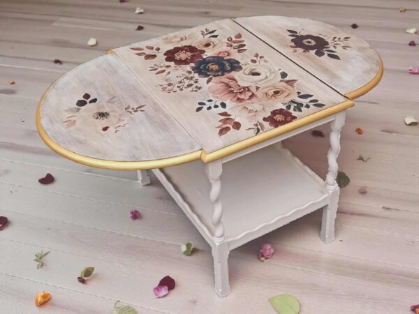 Tisch Beistelltisch Klapptisch Shabby Vintage Upcycling Verena