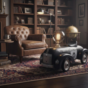 Highway Patrol – Vintage Rutschauto Lampe (Unikat)