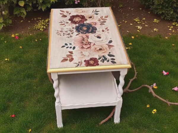 Tisch Beistelltisch Klapptisch Shabby Vintage Upcycling Verena – Bild 7