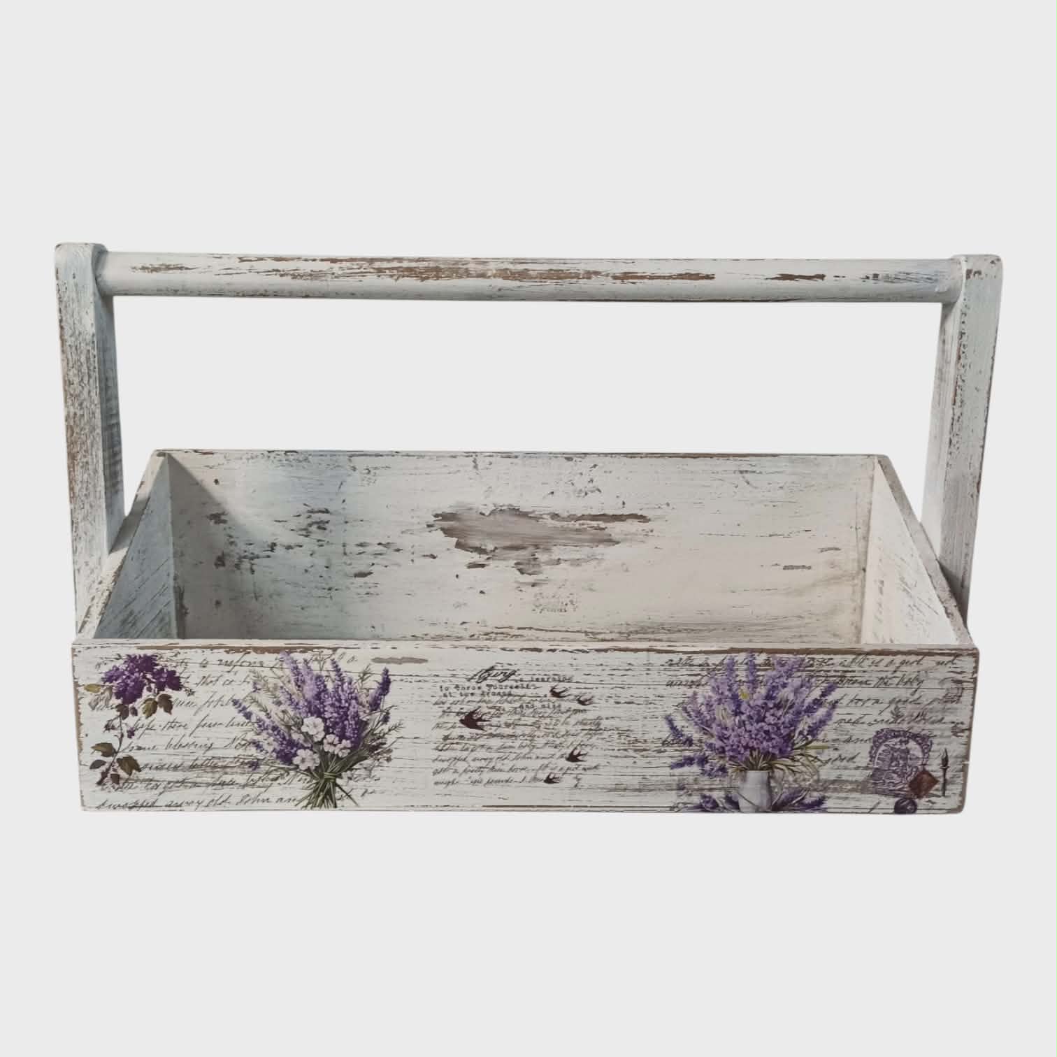 Lavendelzauber – Dekokästchen im Provence-Landhausstil – Bild 5